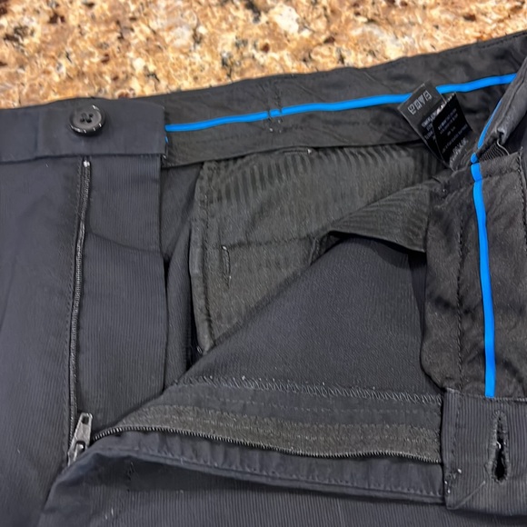 Haggar Mens Black Trouser Pants Size 36 x 30 - Picture 5 of 8